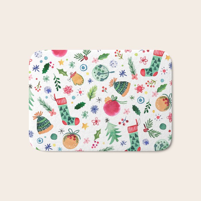 Holiday 2025 Christmas decor favorite things Bath Mat Gallery Image 1