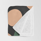 Coffee and Croissant Throw Blanket Gallery Image 3