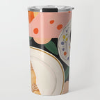 Coffee and Croissant Travel Mug Gallery Image 1