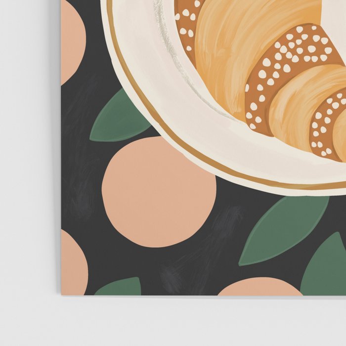 Coffee and Croissant Poster Gallery Image 3
