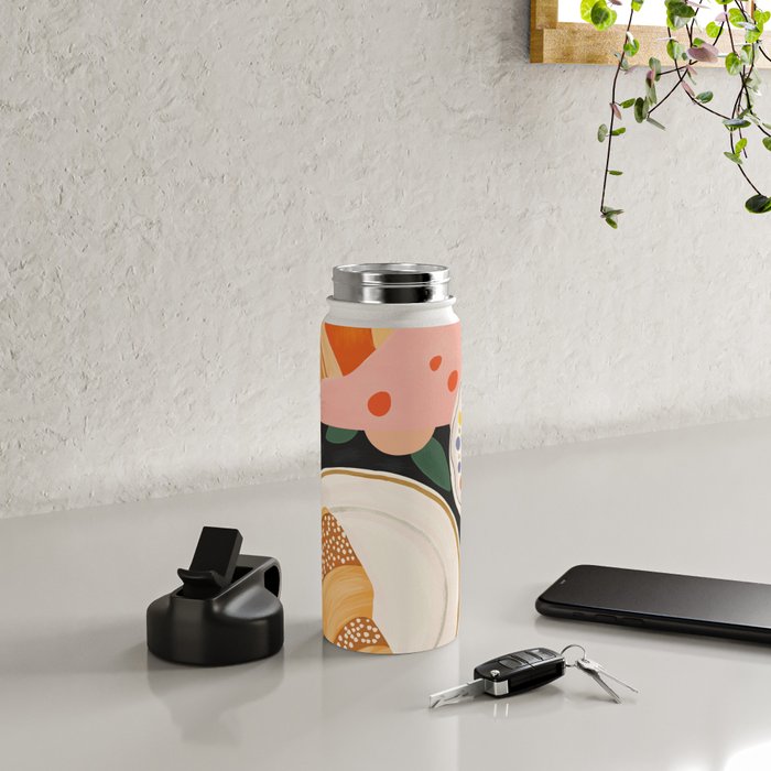 Coffee and Croissant Water Bottle Gallery Image 4