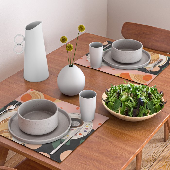 Coffee and Croissant Placemat Gallery Image 2