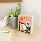 Coffee and Croissant Mini Art Print Gallery Image 2