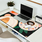Coffee and Croissant Desk Mat Gallery Image 2