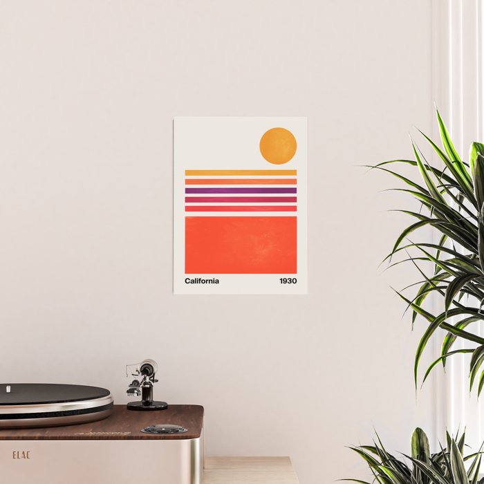 California Sunrise Poster Gallery Image 2
