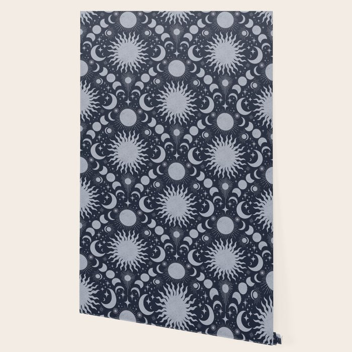 Tarot Celestial Indigo Wallpaper Gallery Image 2