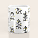 Black and gold spiky tree Coffee Mug Gallery Image 4