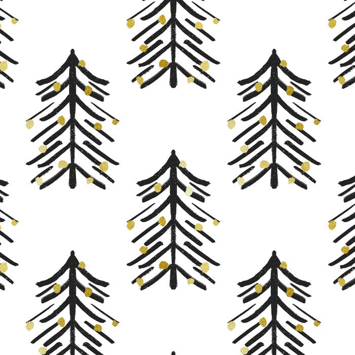 Black and gold spiky tree Coffee Mug Gallery Image 2