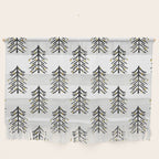 Black and gold spiky tree Wall Hanging Gallery Image 1