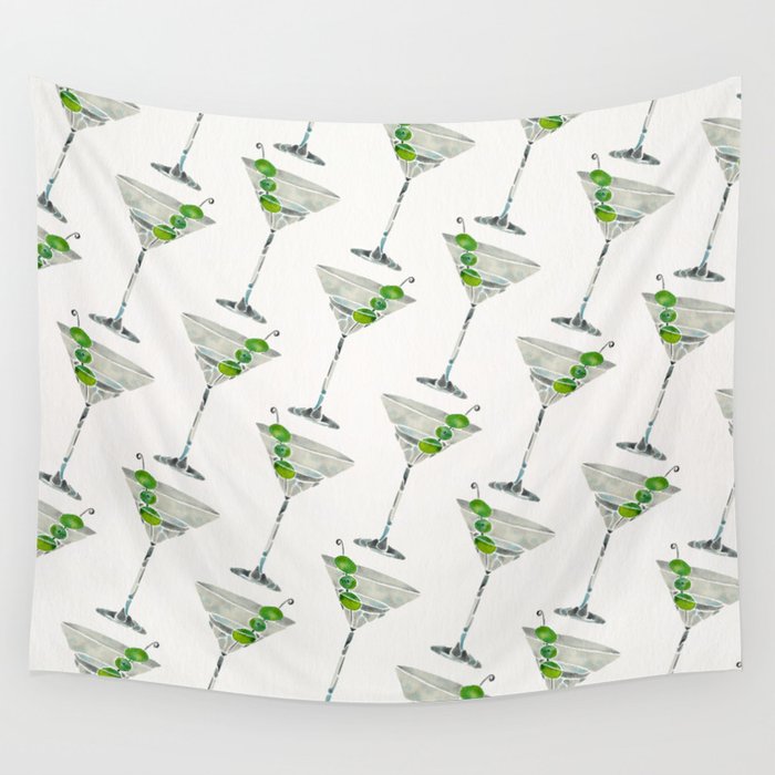 Dirty Martini Wall Tapestry Gallery Image 1