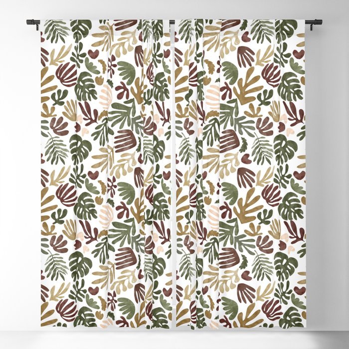 Matisse abstract jungle 17 Window Curtain Gallery Image 5