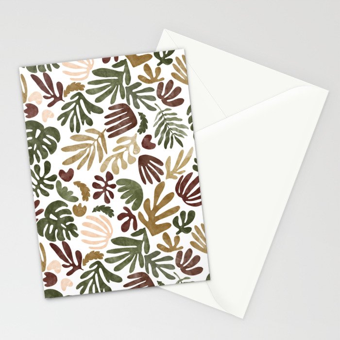 Matisse abstract jungle 17 Stationery Card Gallery Image 2