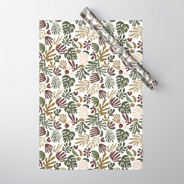 Matisse abstract jungle 17 Wrapping Paper Gallery Image 1