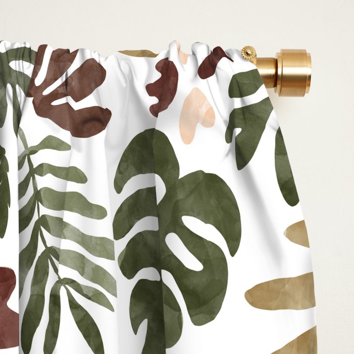 Matisse abstract jungle 17 Window Curtain Gallery Image 2