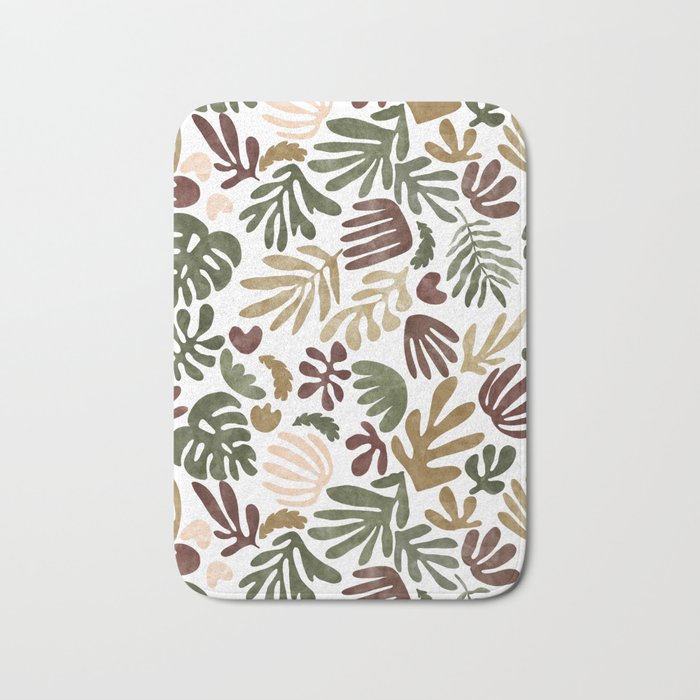 Matisse abstract jungle 17 Bath Mat Gallery Image 1