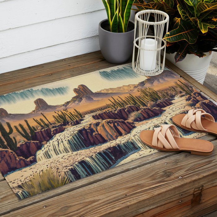 Desert Waters Outdoor Rug Gallery Image 2