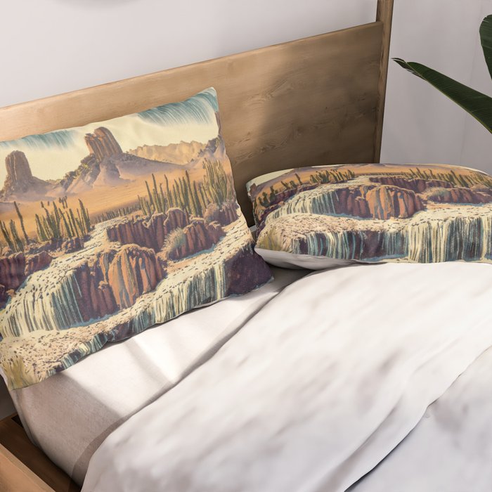 Desert Waters Pillow Sham Gallery Image 2