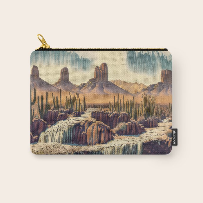 Desert Waters Carry All Pouch Gallery Image 1