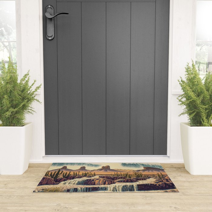 Desert Waters Welcome Mat Gallery Image 3