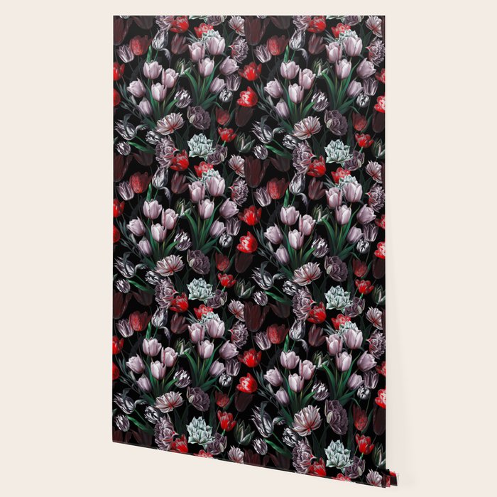Magic Tulips Pattern VI Wallpaper Gallery Image 2