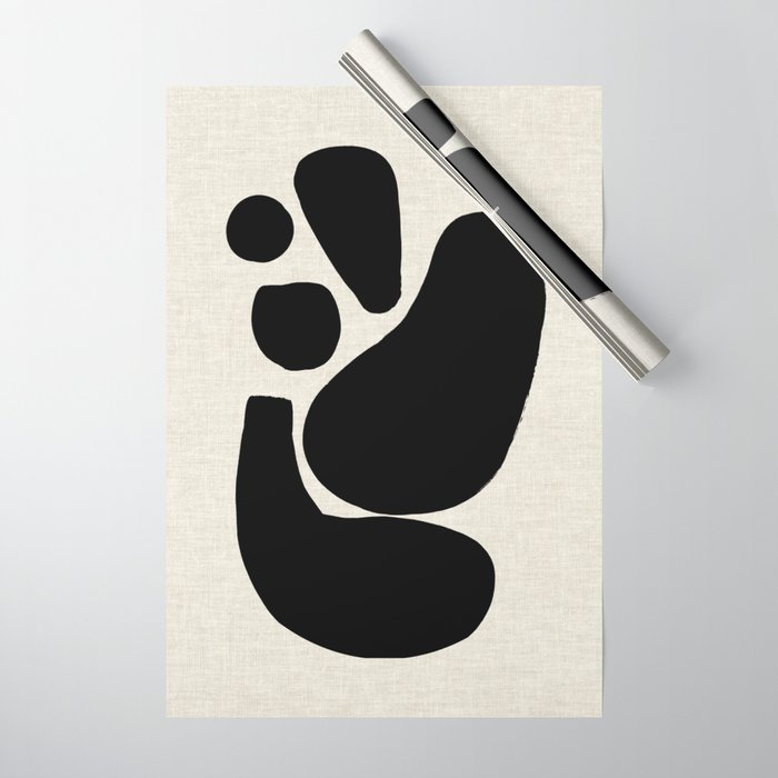 Footprints In Ink Wrapping Paper Gallery Image 1