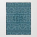 lines geo-teal Notebook Gallery Image 4