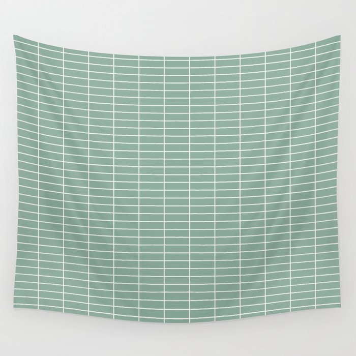 Grid Pattern XVII Wall Tapestry Gallery Image 4