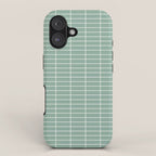 Grid Pattern XVII iPhone Case Gallery Image 1