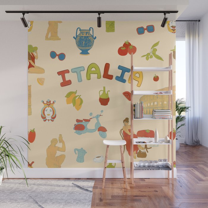 Viva Italia Wall Mural Gallery Image 1