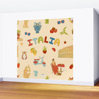 Viva Italia Wall Mural Gallery Image 2
