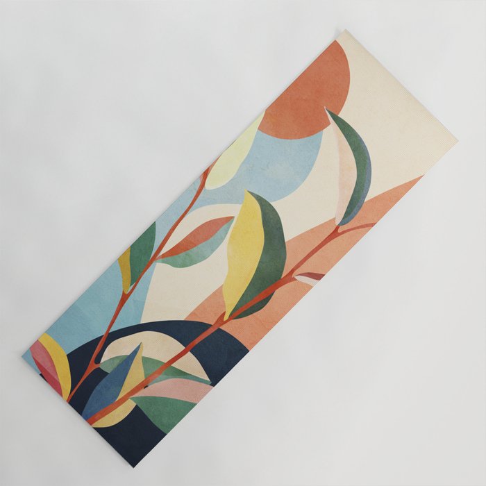 Colorful Branching Out 17 Yoga Mat Gallery Image 1