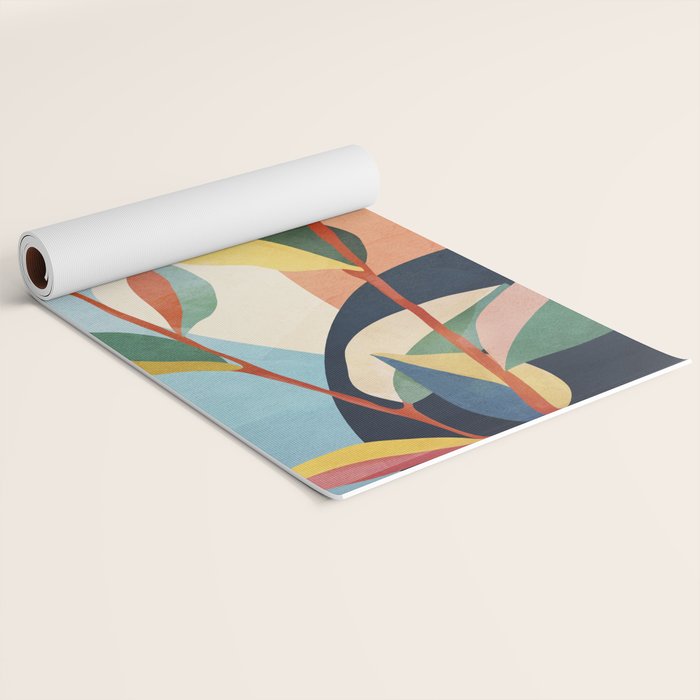 Colorful Branching Out 17 Yoga Mat Gallery Image 2