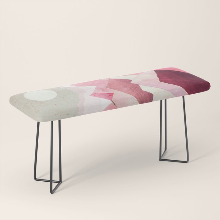 Blush Berry Peaks Bench Gallery Image 1