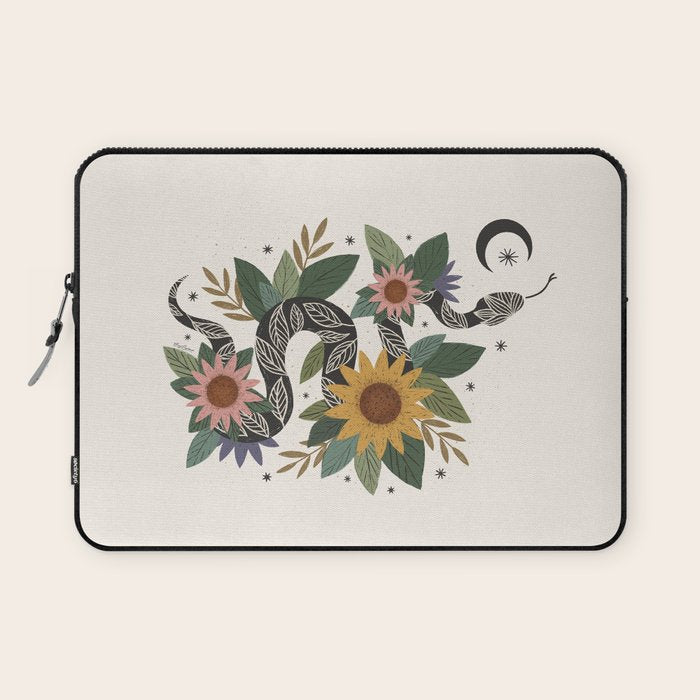 Year of the Snake 2025 - Cream Laptop Sleeve Gallery Image 1
