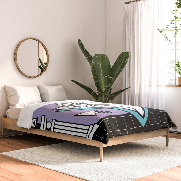 Apollo Vaporwave / greek god Comforter Gallery Image 2
