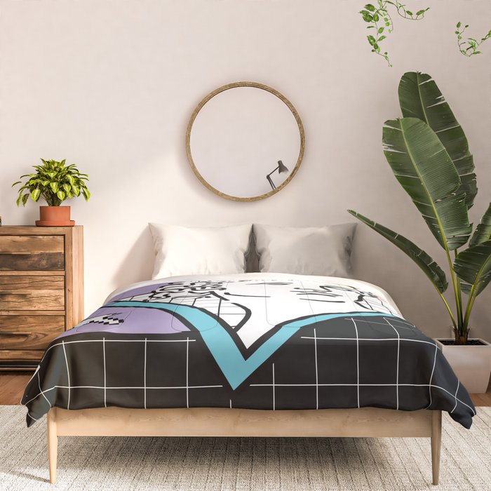 Apollo Vaporwave / greek god Comforter Gallery Image 3