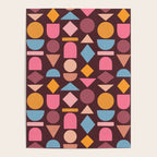 Geo Mod Shapes - Dark Poster Gallery Image 4