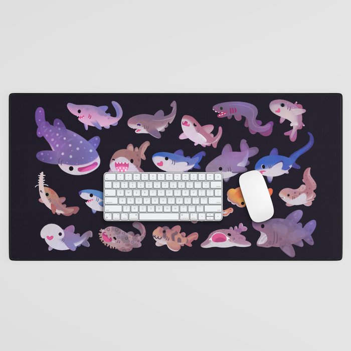 Shark day Desk Mat Gallery Image 1