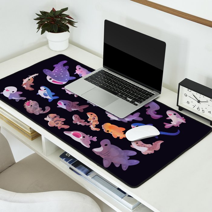 Shark day Desk Mat Gallery Image 2