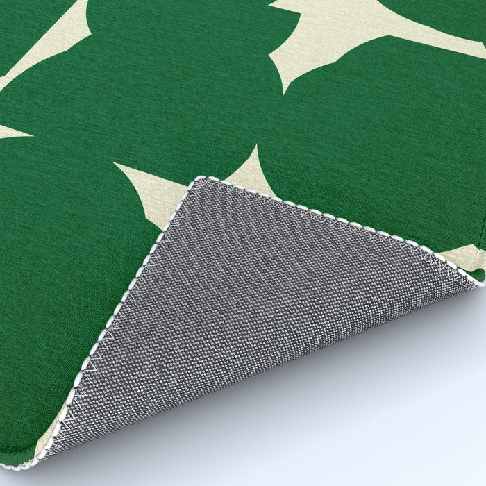 Abstract Green shape Rug Gallery Image 4