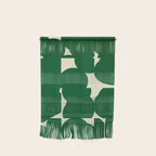 Abstract Green shape Wall Hanging Gallery Image 1