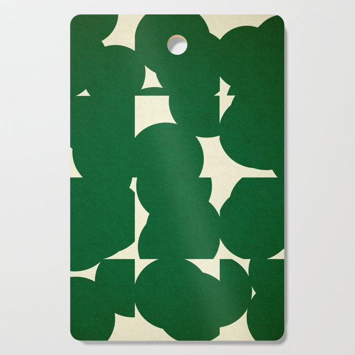 Abstract Green shape Cutting Board Gallery Image 1