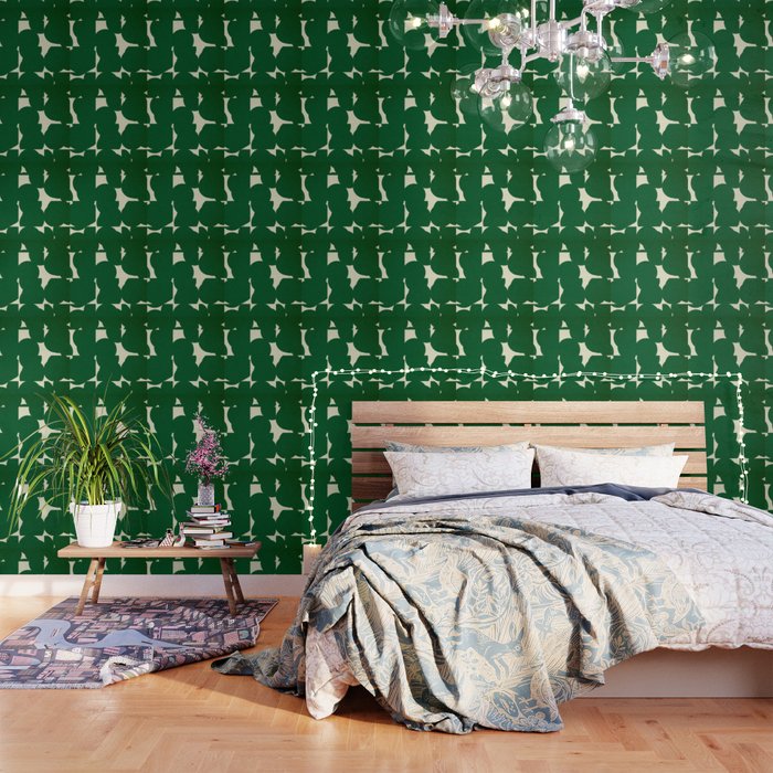 Abstract Green shape Wallpaper Gallery Image 3