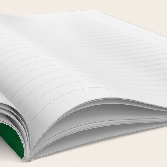Abstract Green shape Notebook Gallery Image 2
