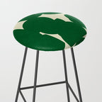Abstract Green shape Stool Gallery Image 2