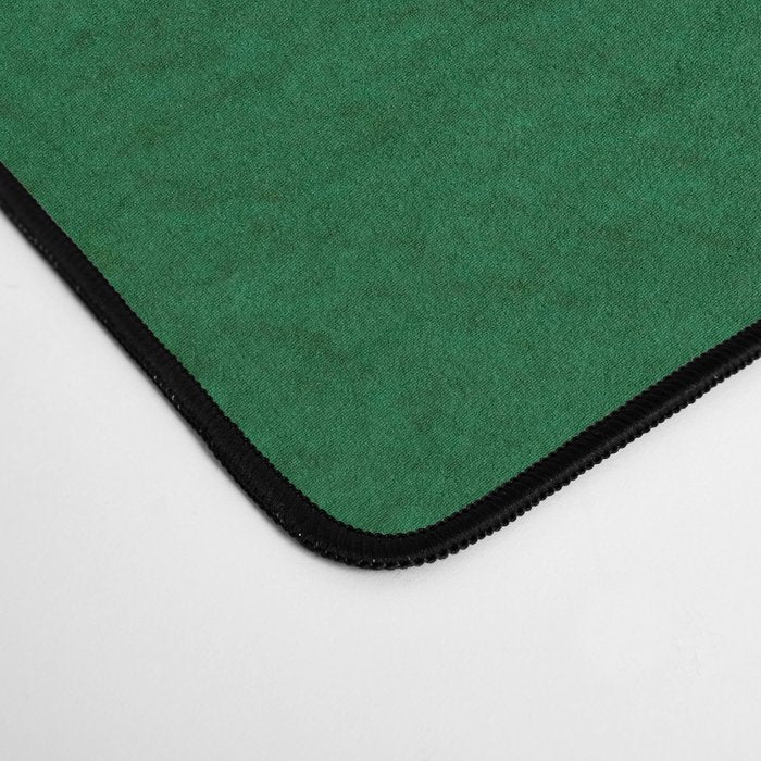 Abstract Green shape Desk Mat Gallery Image 4