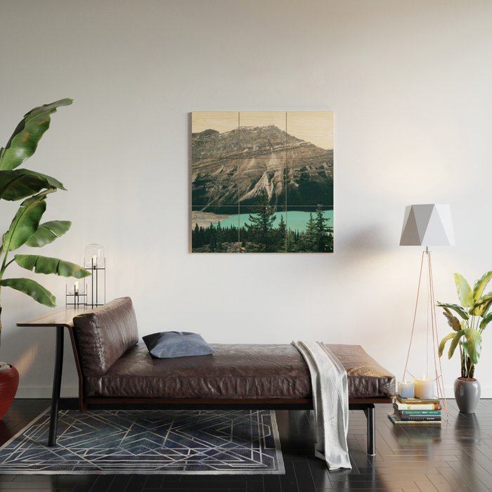 Peyto Lake II Wood Wall Art Gallery Image 2
