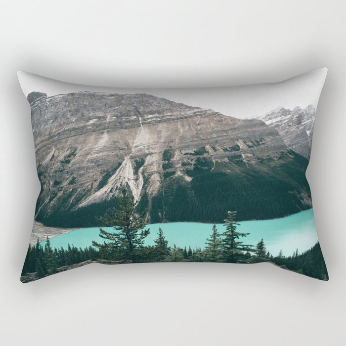 Peyto Lake II Rectangular Pillow Gallery Image 2