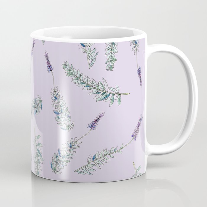 Lavender, Illustration Coffee Mug Gallery Image 1