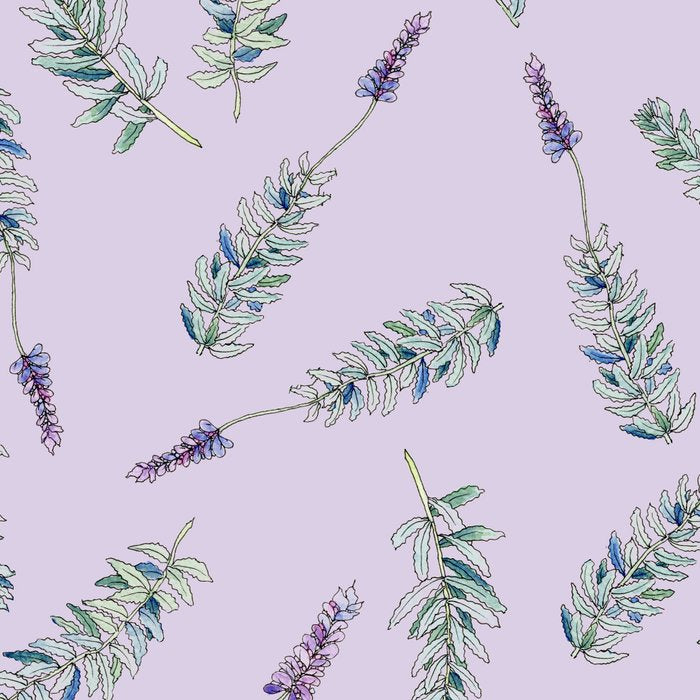 Lavender, Illustration Coffee Mug Gallery Image 2